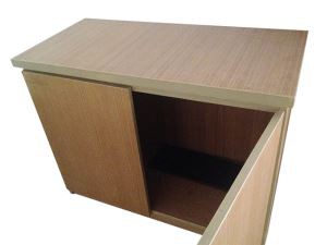 Panel meblowy o strukturze plastra miodu